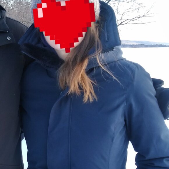 Golden by TNA - Navy Haven Parka (Used, Small) - Picture 2 of 2